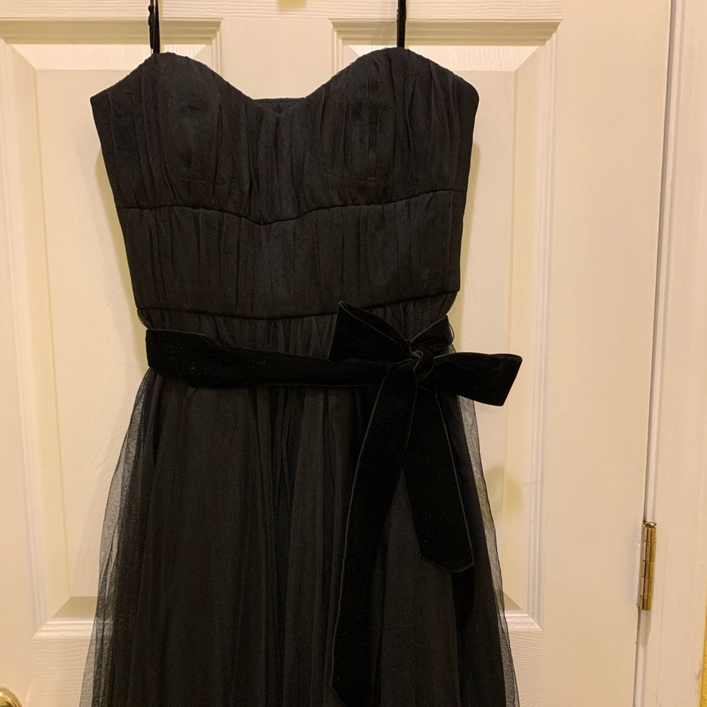 Tulle little black dress by Banana republic small